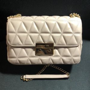 Sloan Large Quilted Leather Shoulder Bag | Michael